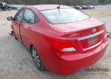 2017 Hyundai Accent Value Edition из США, поврежденный, VIN KMHCT4AE8HU277632